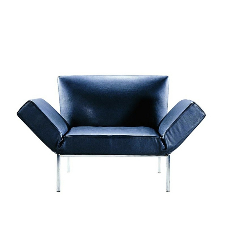 sillón azul original diseño moderno