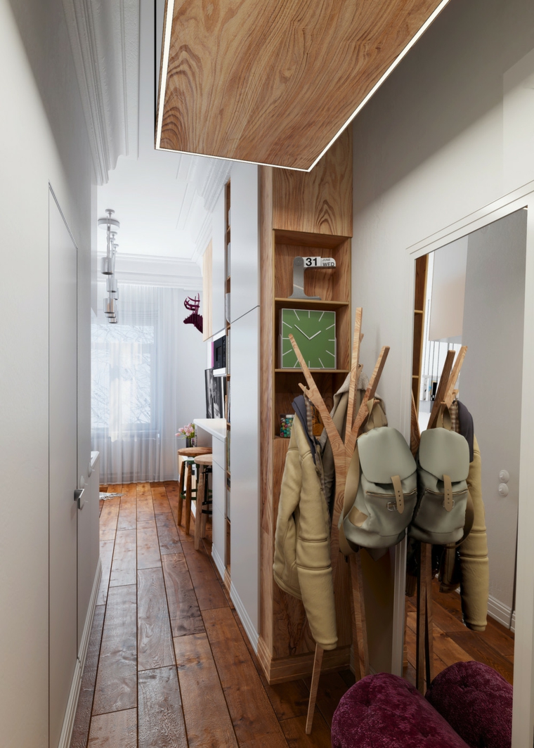diseño de habitacion abrigos inmuebles salidas espacios madera