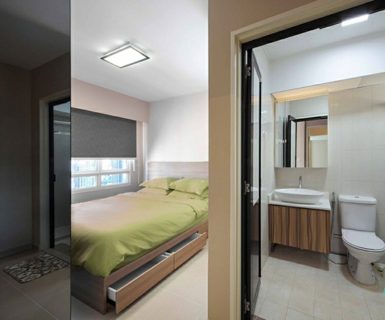 diseño de interiores acoplados baños salas estilos salas