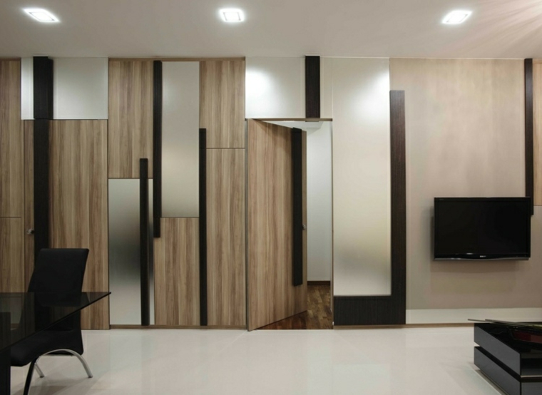 salon de diseño apartamentos distribucion led ciudades moderno