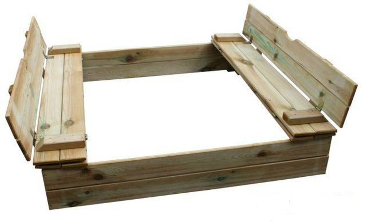 Juegos divertidos y areneros para patios de ensueño.