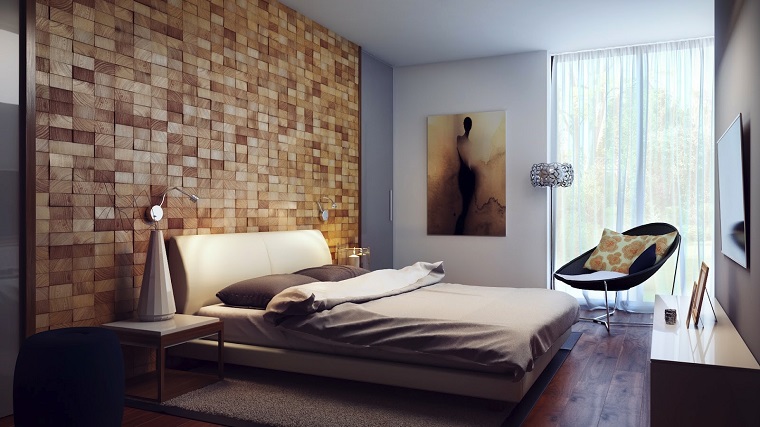 bloques madera opciones decorar dormitorio ideas