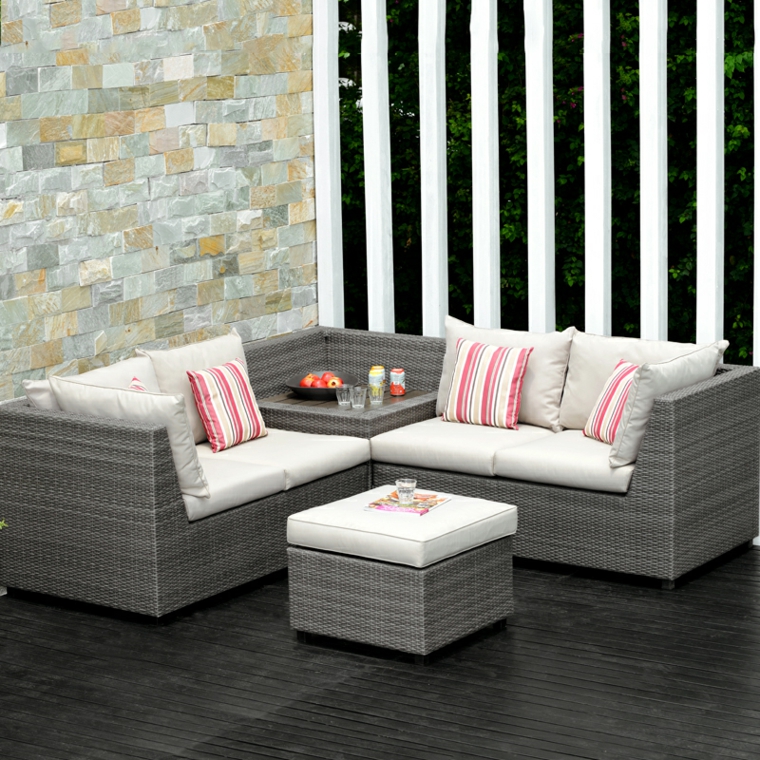 Sofas jardin - los 50 mejores modelos de esta temporada