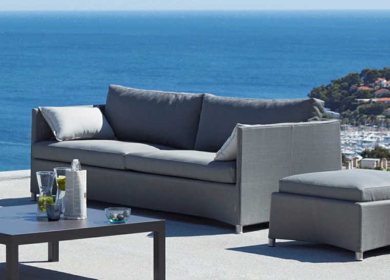bonito sofá de color gris bonito sofa color gris