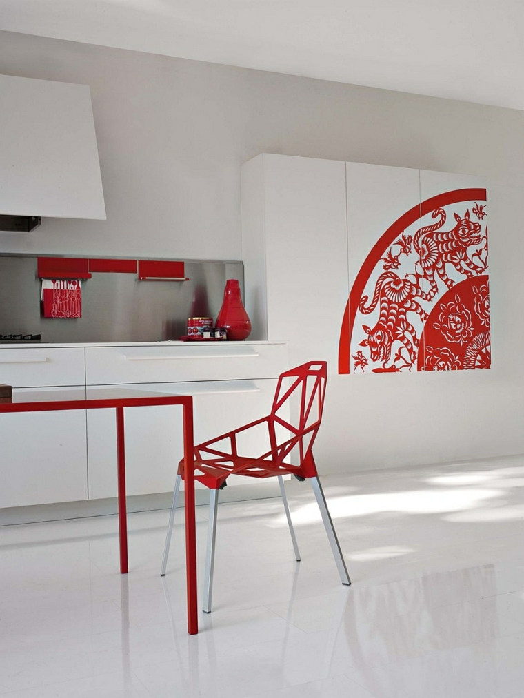 Casa decor 65 ideas de acentos y detalles en rojo