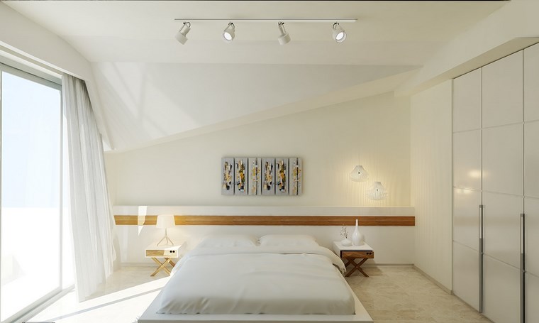 cuadros decorativos dormitorio blanco precioso ideas