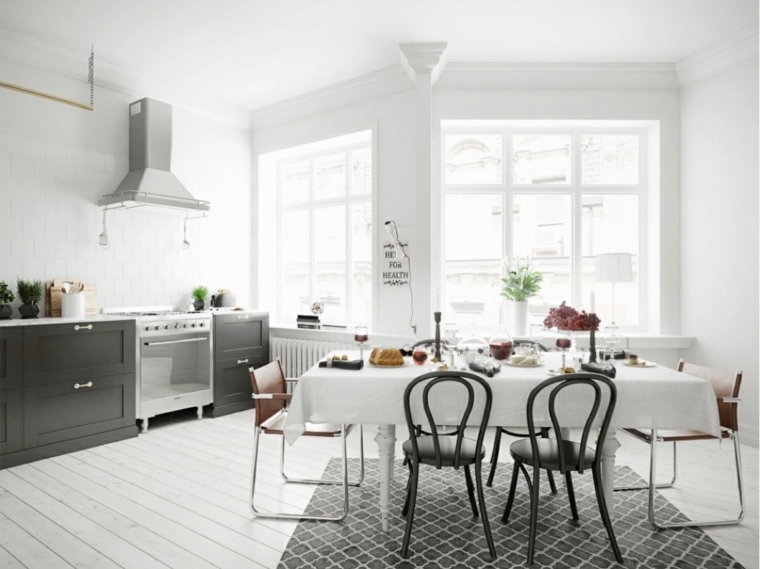 diseño original cocina comedor