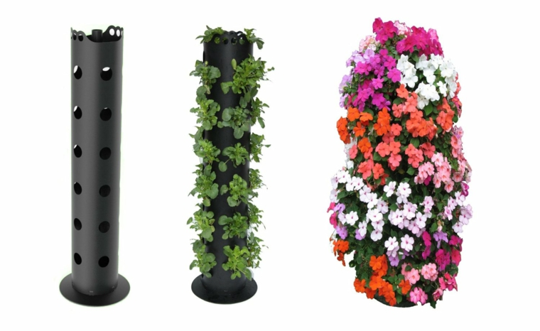 diseño de jardinera vertical diseño tubos jardinera vertical