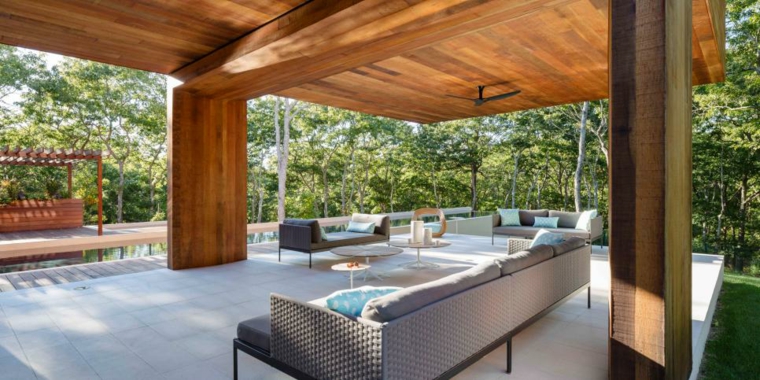 Porches jardin y terrazas cubiertas - 50 diseños excepcionales