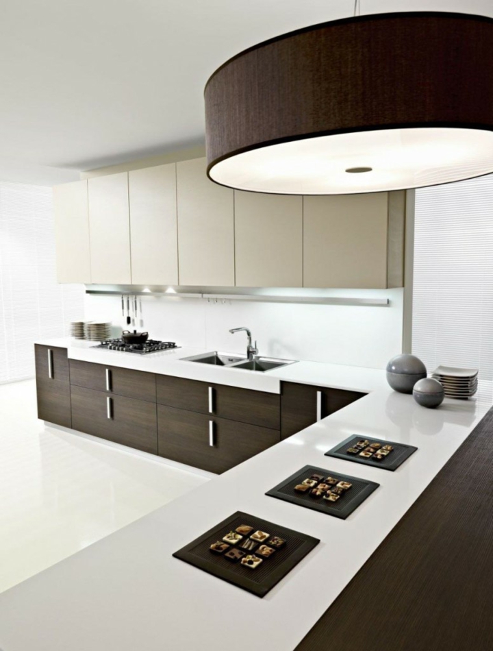 estantes con luces imagenes cocinas modernas fundamentales lamparas colores