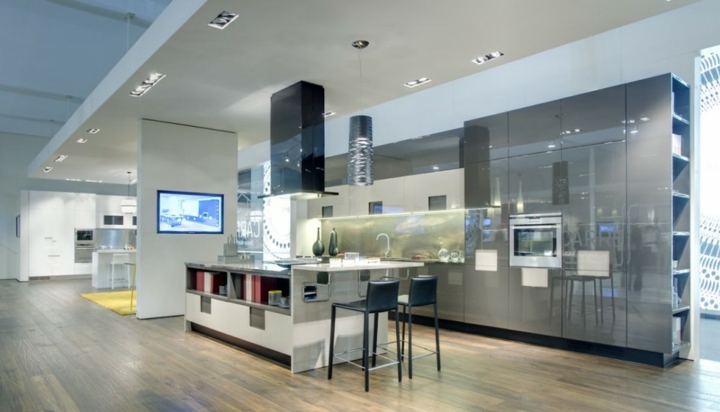 suelo de madera imagenes cocinas modernas luminosas detalles madera