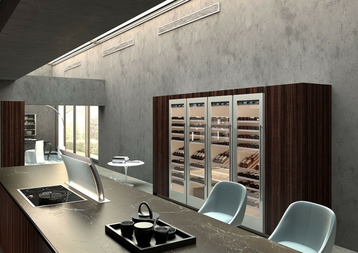 imagenes cocinas imagenes cocinas modernas luminosas hormigon sillones