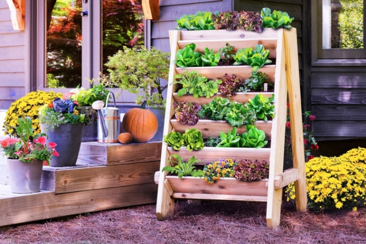 Jardineras verticales - ideas sencillas para colgar plantas