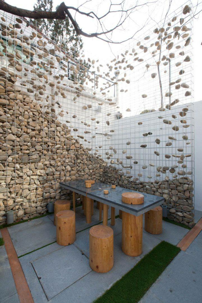 mesas de madera muros ideas pasillos detalles casas madera