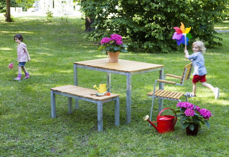 opciones muebles jardin amplio cesped ideas