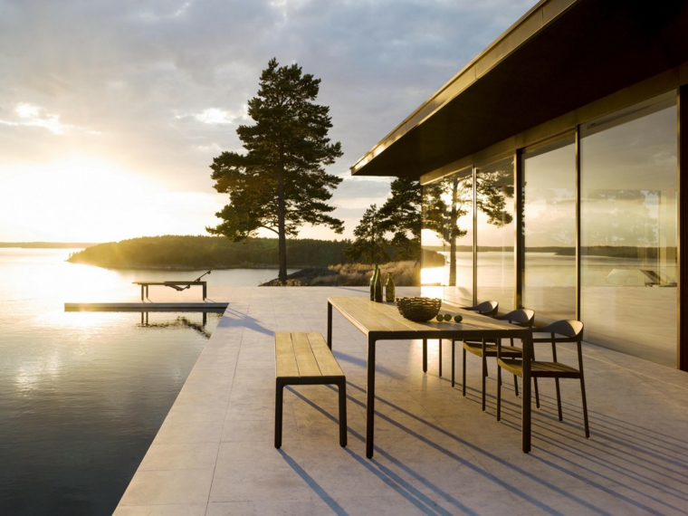 opciones muebles jardin originales casa terraza ideas