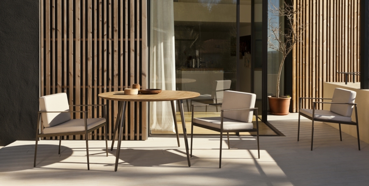 opciones muebles jardin originales color beige ideas