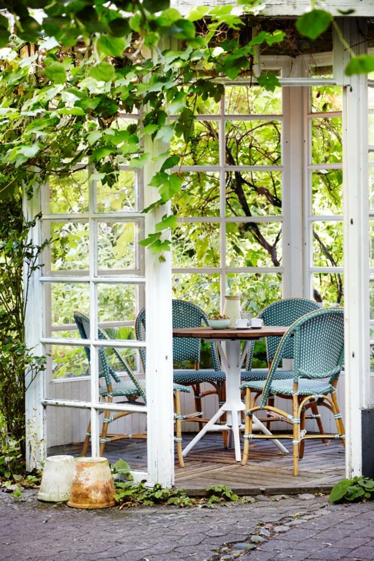 opciones muebles jardin originales gazebo blanco ideas