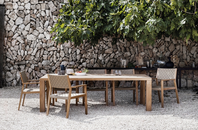 opciones muebles jardin originales mesa grande ideas