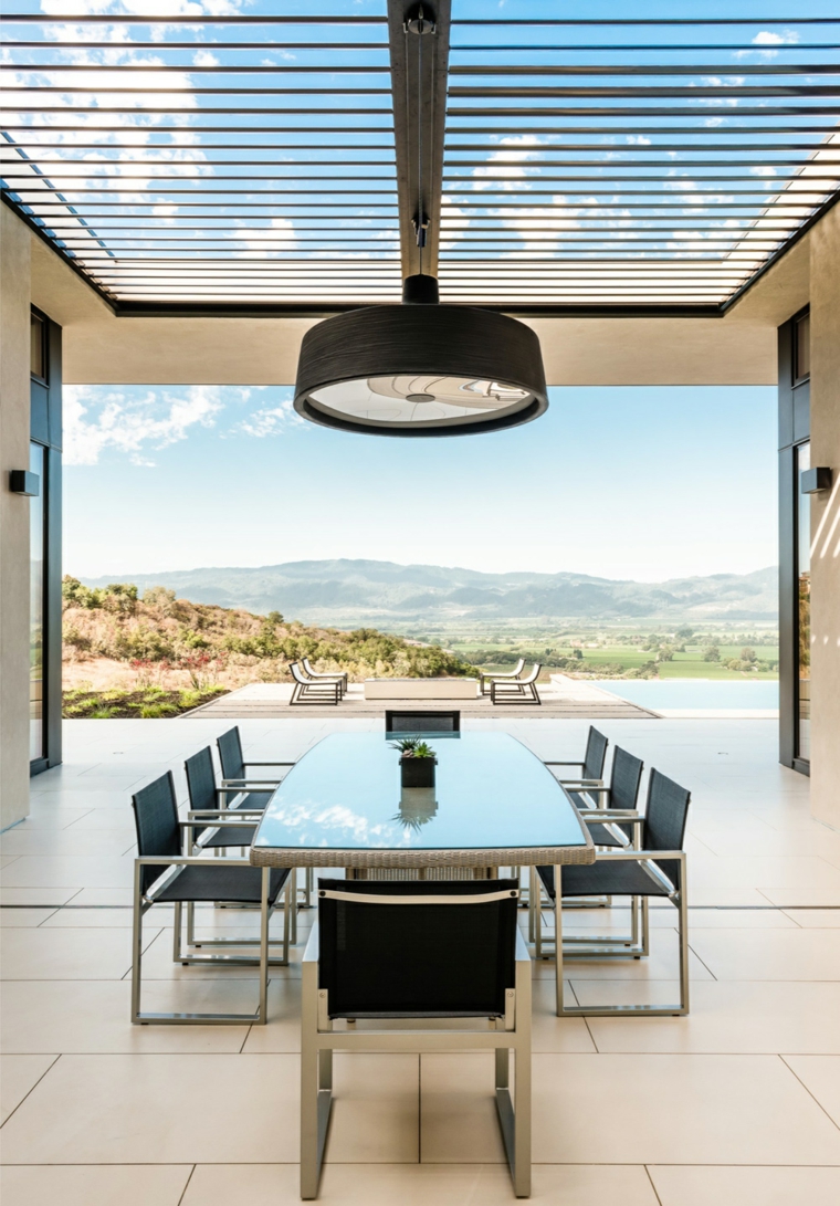 opciones muebles jardin originales protegidos pergola ideas