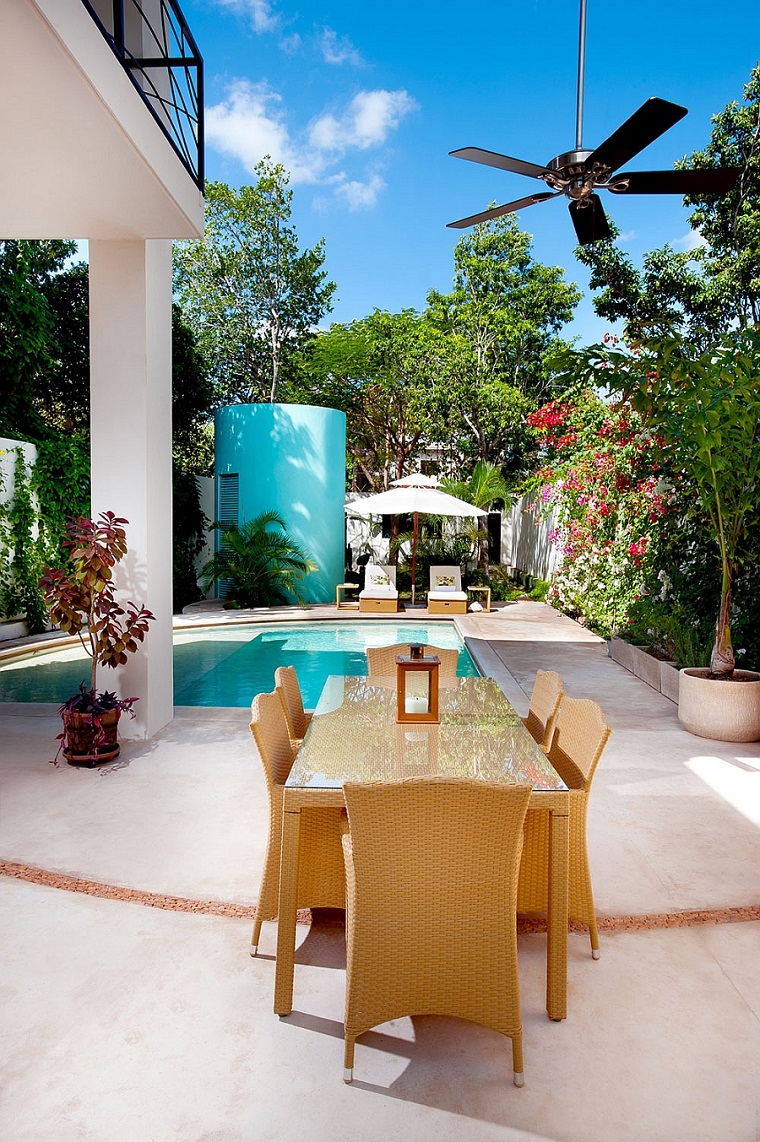 opciones muebles jardin originales residencia mexico ideas
