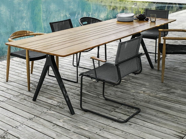 opciones muebles terraza diseno contemporaneo ideas