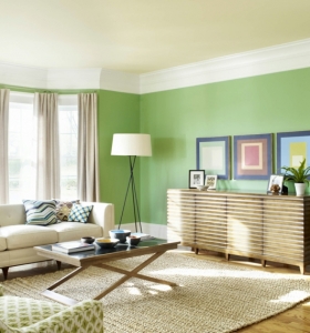 Color verde para la decoración de interiores - 25 diseños