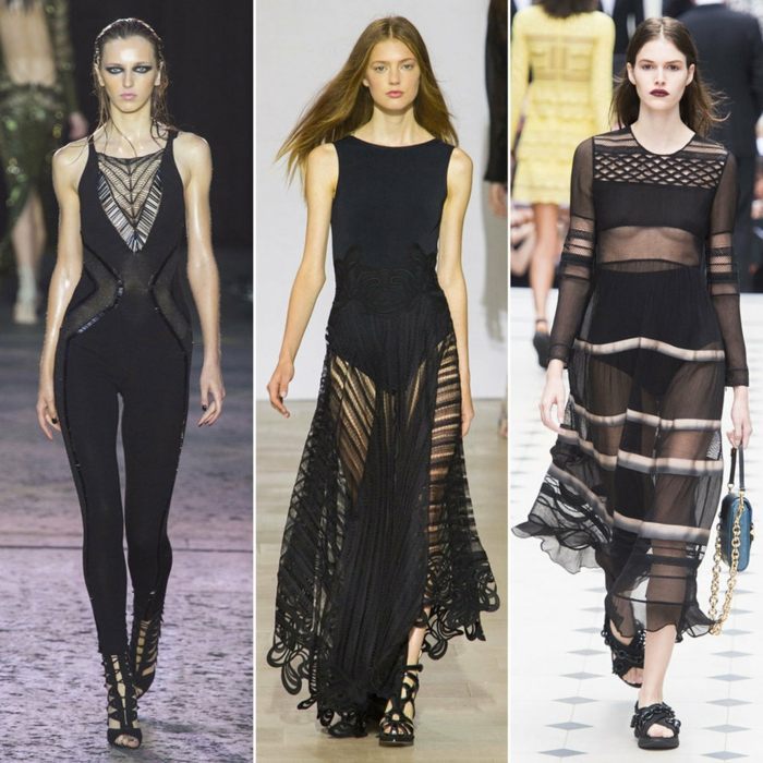 ropa de mujer semana moda Londres tres opciones ideas