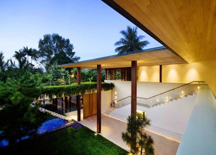 singapore casa campo diseño moderno