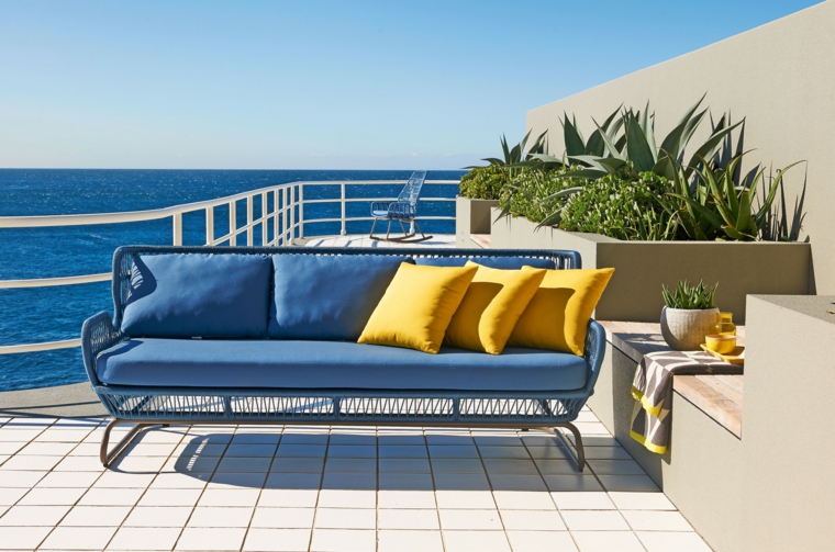 Sofá de exterior 50 diseños envidiables