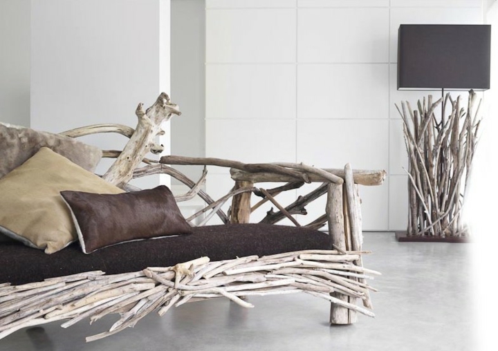 maderas y creatividad sofas creatividad ideas salones puentes lamparas