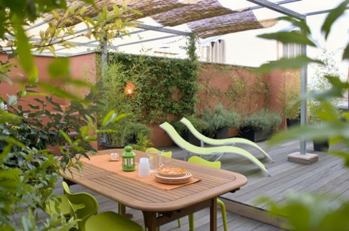 Terrazas con jardin, 50 ambientes perfectos para el descanso.