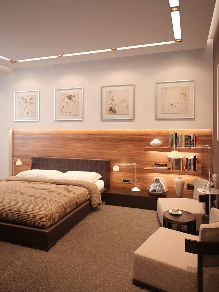 madera opciones decorar dormitorio neutral ideas