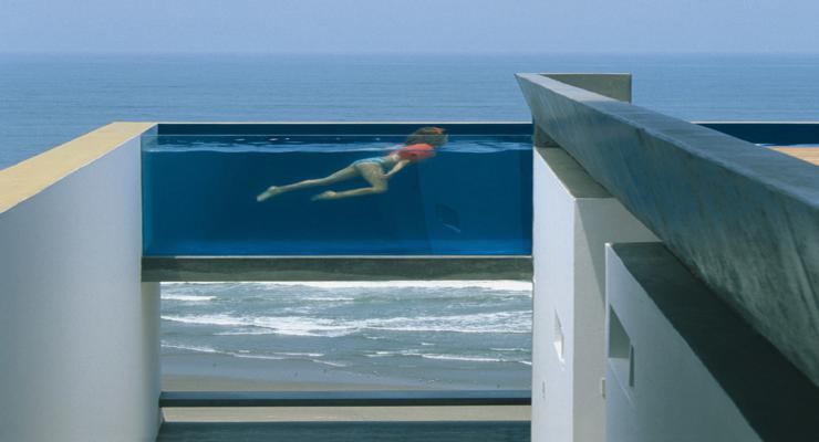 original diseño terraza piscina