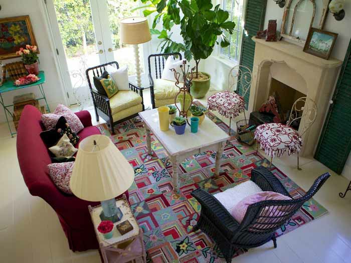 Alison Kandler diseno este salon colorido ideas