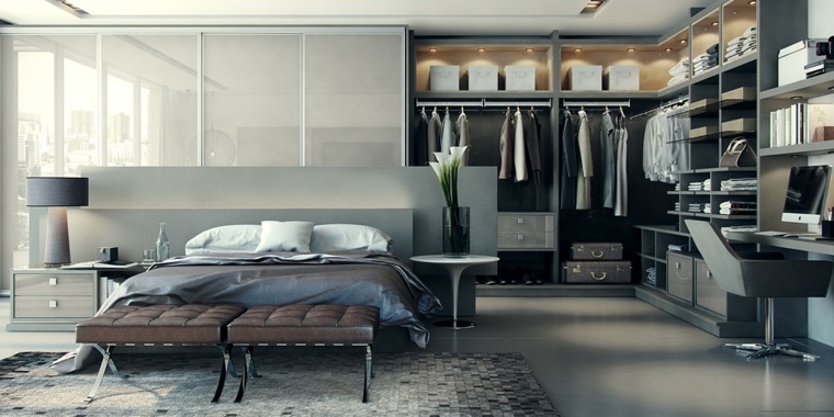 dormitorio Michel leyraund diseño moderno