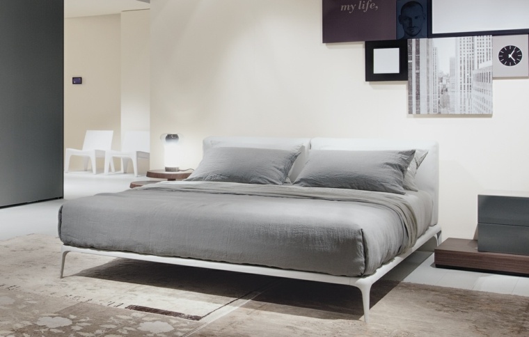 cama moderna estupenda diseño poliform