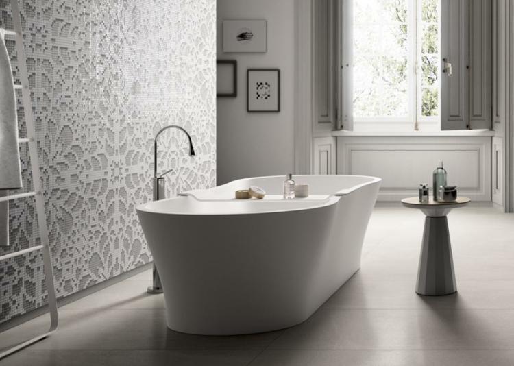 Mosaicos de interior diseñados por la firma Mosaico+