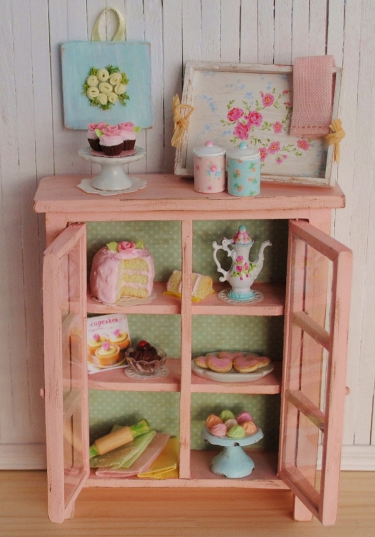 Diseño de cocinas Shabby chic - abra paso a la dulzura