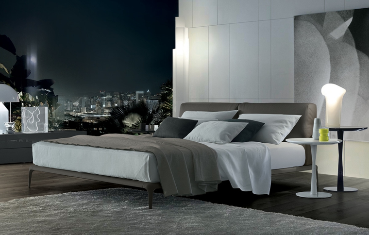 camas modernas firma Poliform