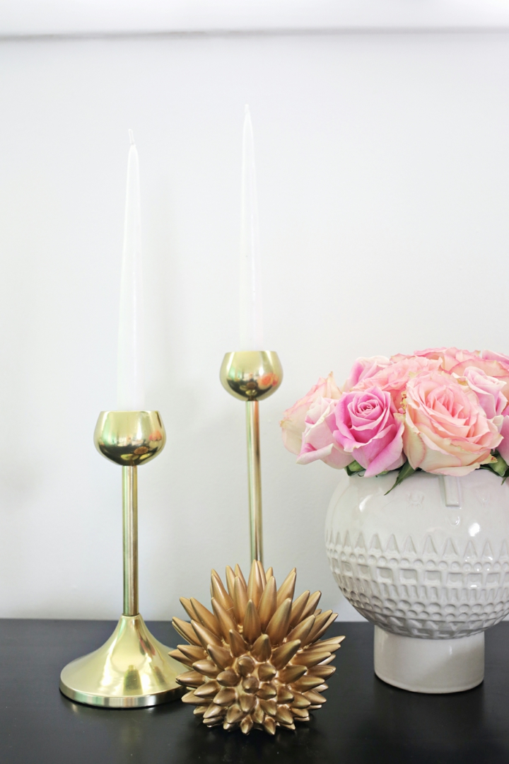 variaciones de diseño ceniceros dorados candelabros espacios espacios