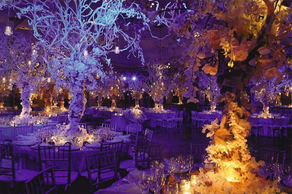 opciones para bodas de invierno centros de mesa para bodas el pais de las maravillas invierno ideas