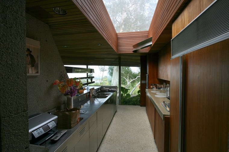 cocina muebles acero casa moderna ideas