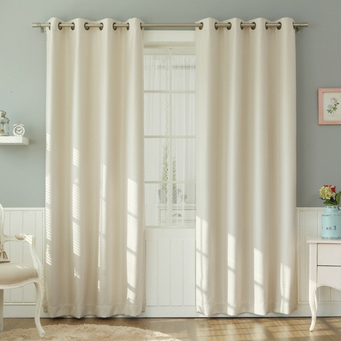 cortinas modernas enriquecen hogar blancas largas ideas