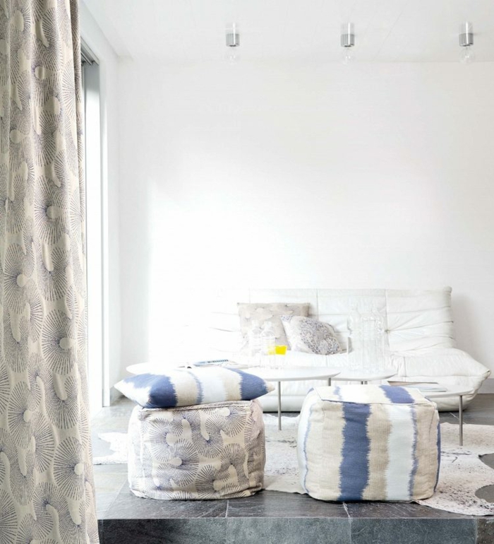 muebles y cortinas a juego cortina moderna enriquecen hogar misma estampa muebles ideas