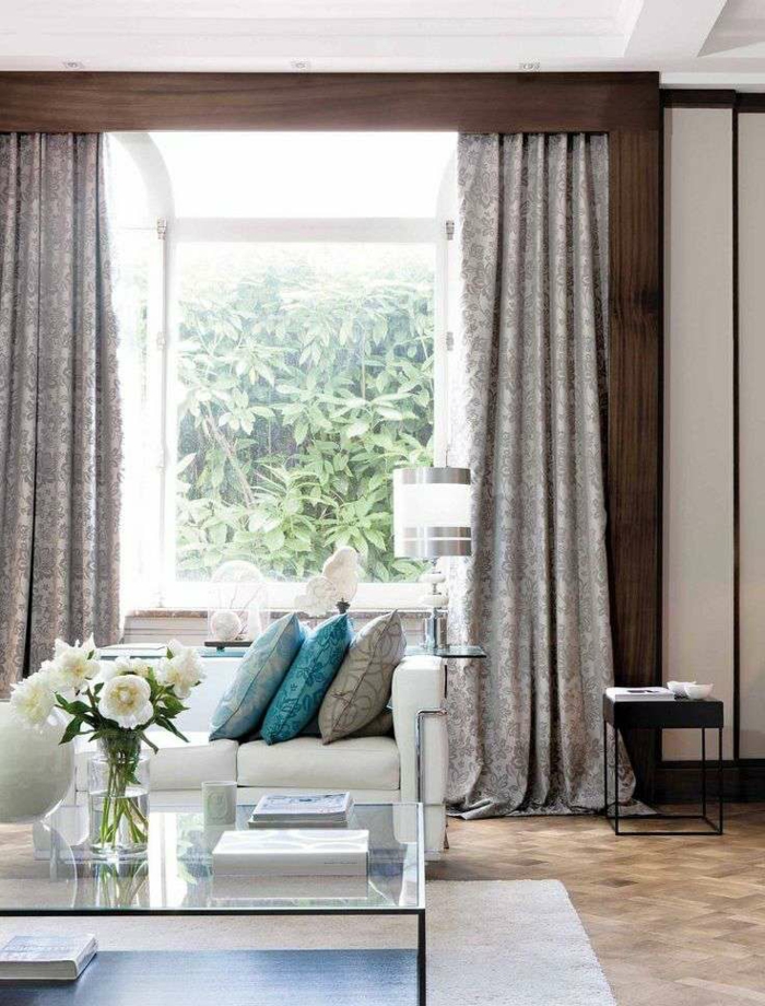 cortinas con ornamentos originales cortina moderna enriquecen hogar ornamentos ideas