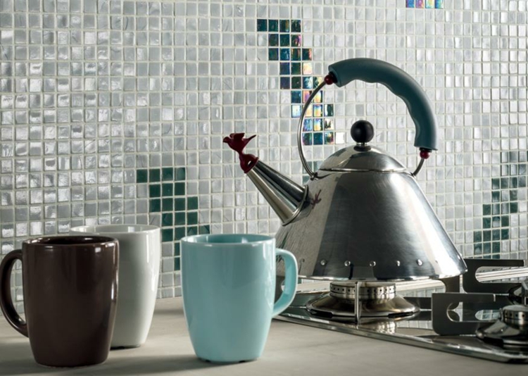Mosaicos de interior diseñados por la firma Mosaico+