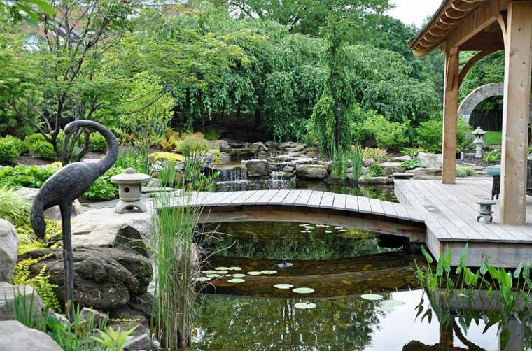 diseño jardin moderno estilo zen