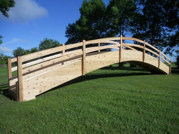 diseños puentes grantes para jardines