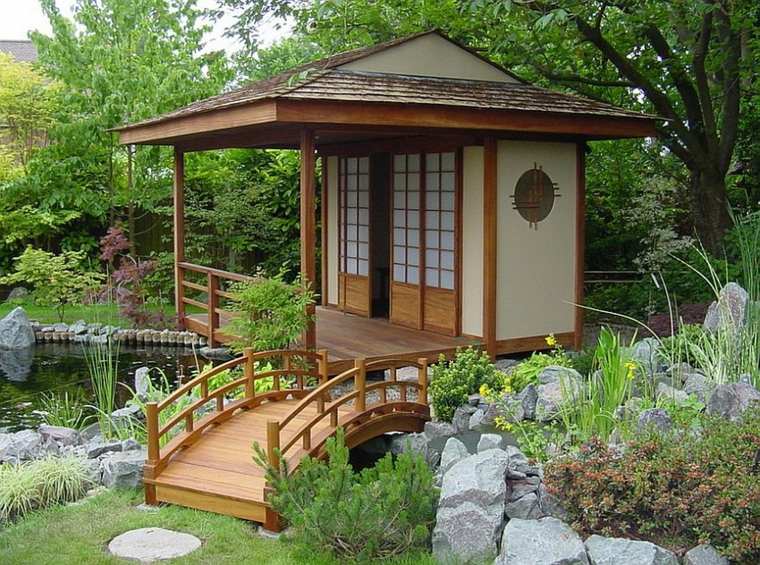 diseño modenro jardin zen